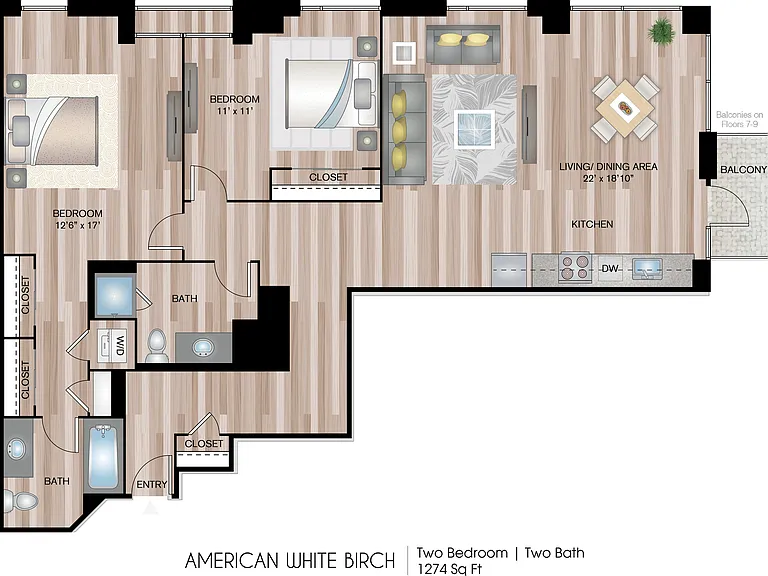 1274 sq ft 1274 sq ft