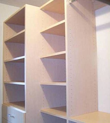 Designer walk-in closet
