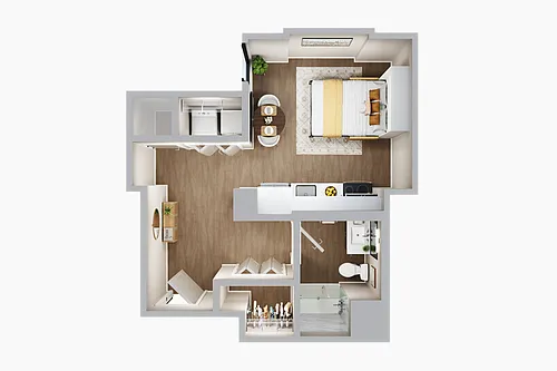 Floor plan Ferrara Flats D
