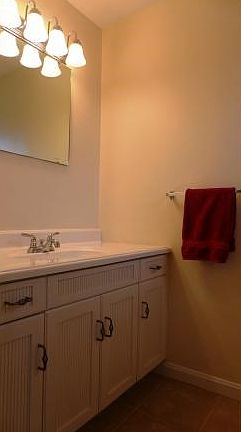 Half bath on 1st floor