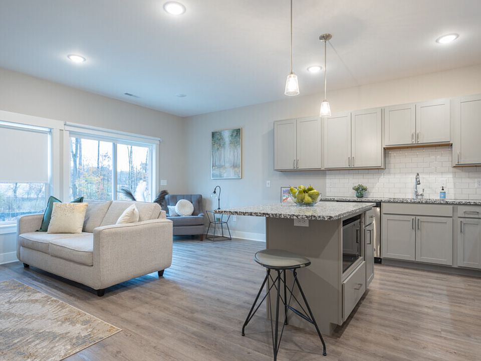 Living Room + Kitchen (2 Bedroom)