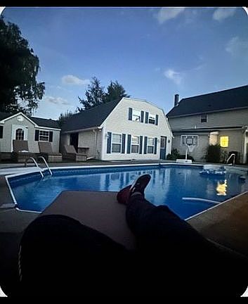 Pool side