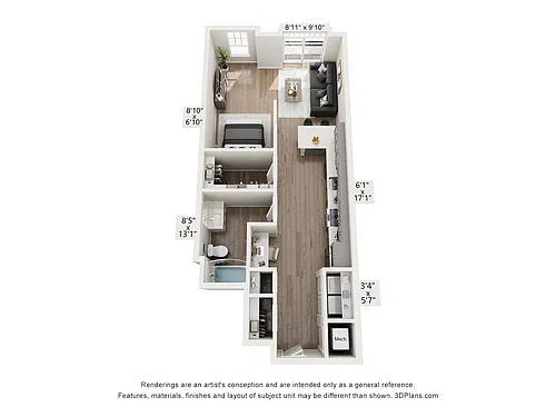 Floor plan Betts Style A