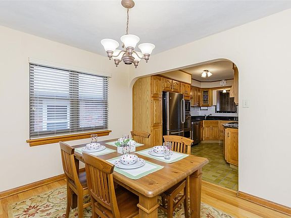 Dining Room is open to both the kitchen and the family room.