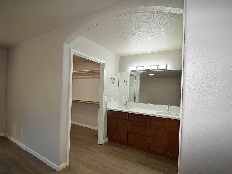 Primary walk-in closet