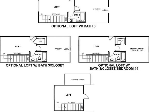 Second Floor Options