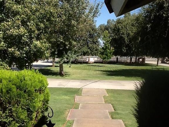 Front porch during summer