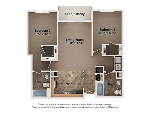 Floor plan Cypress