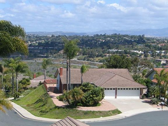 Private corner location on a cul de sac with only one adjacent neighbor