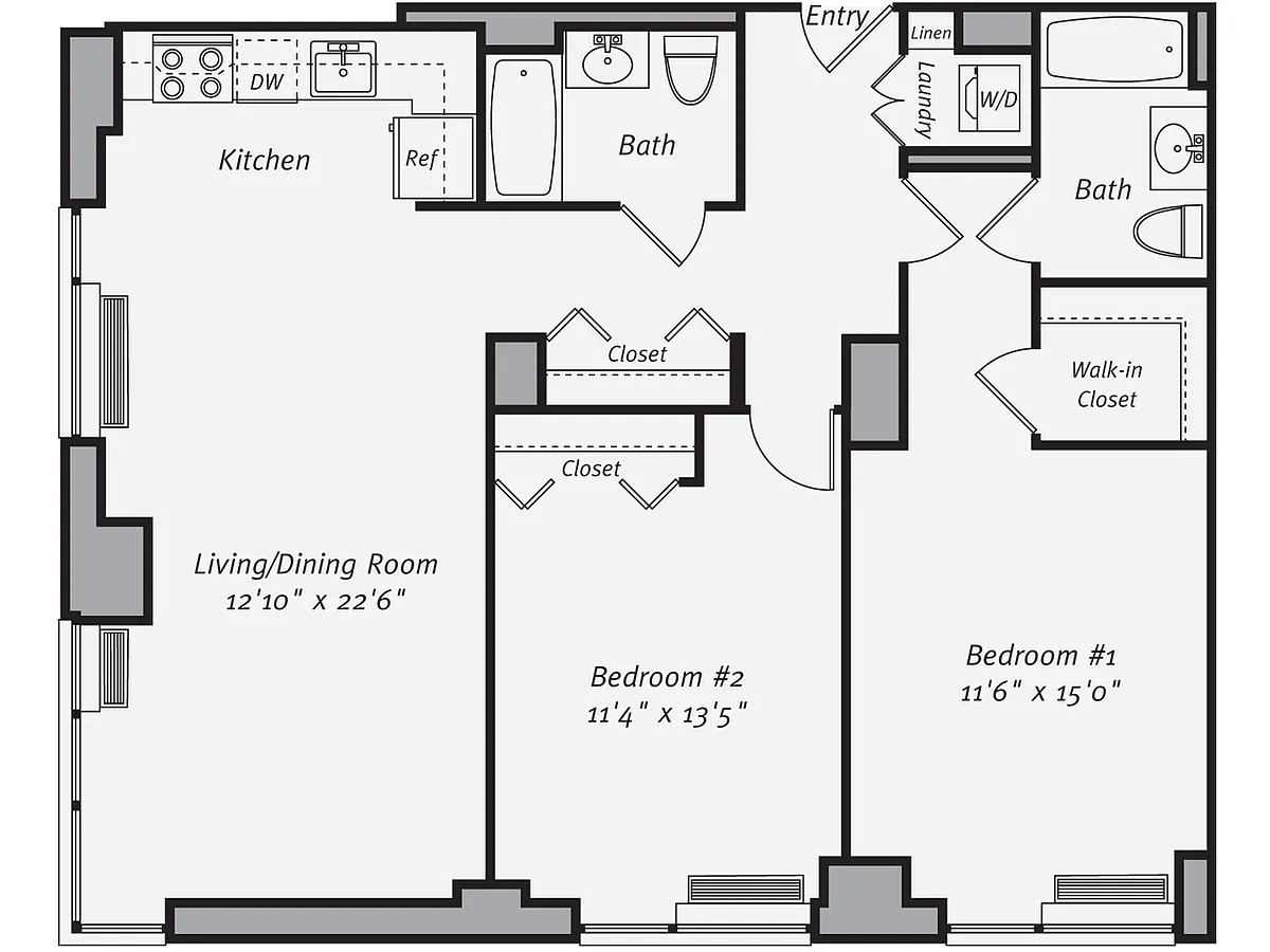 Floor plan B2