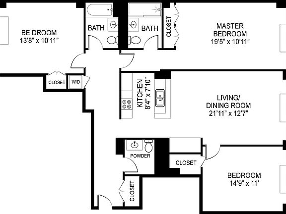 2nd image of 27 W 72nd St #210