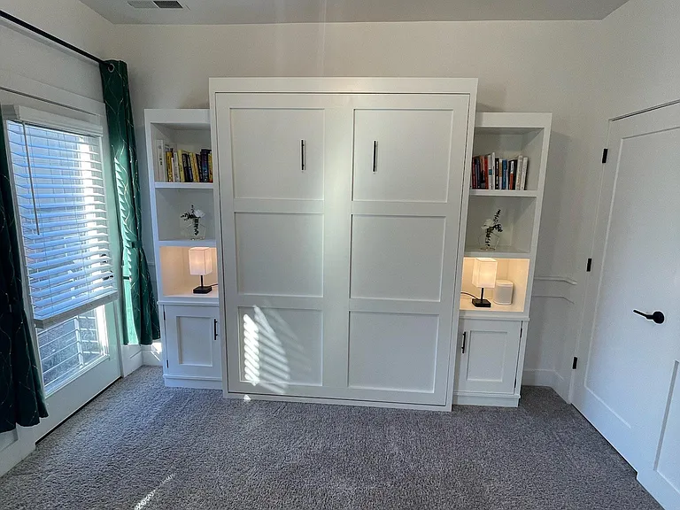 3rd Floor Bedroom (murphy bed included; mattress available for purchase)