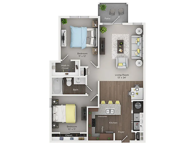 Floor plan The Reef