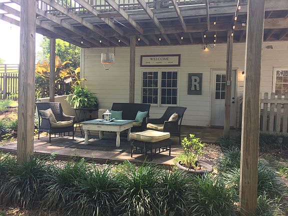 After outdoor living space