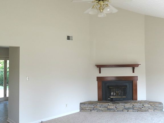 Living room with Vaulted Cei