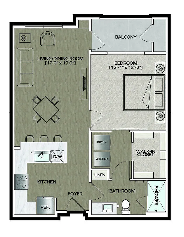 Floor plan Malbec