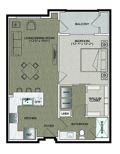 Floor plan Malbec
