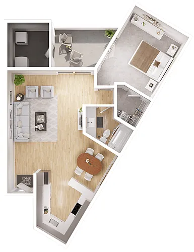 Floor plan 1D