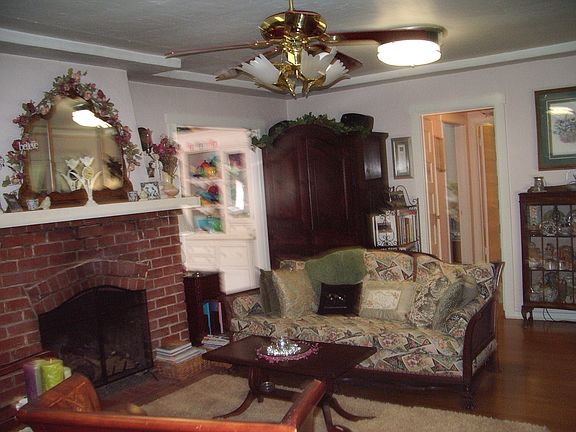 Living Room with Fireplace