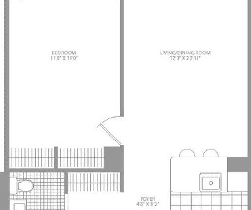 2nd image of 111 Worth St APT 4X