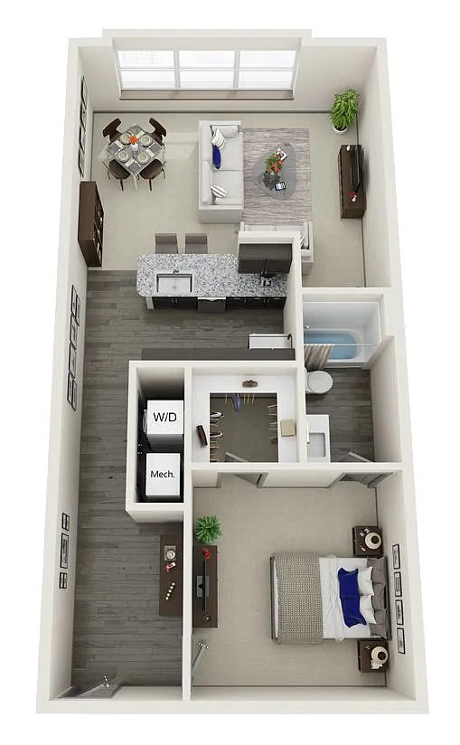 Floor plan 1C