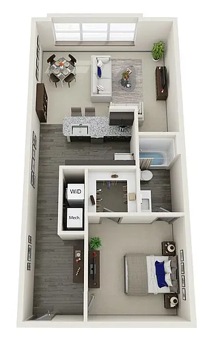 Floor plan 1C