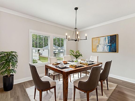 The Ashland floorplan with the Upscale Rustic Linen interior package.