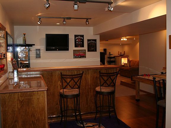 Basement bar