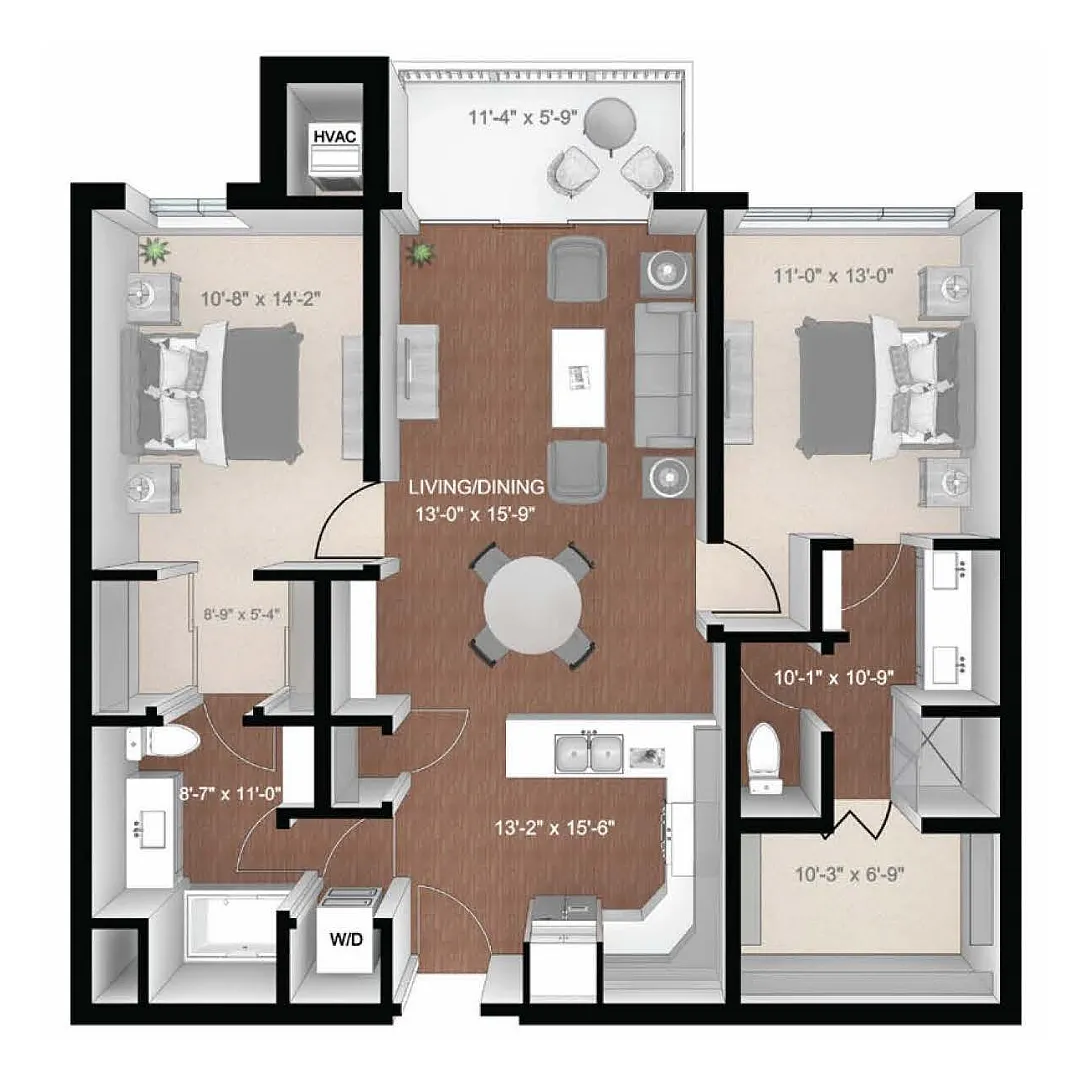 Floor plan Red Wing