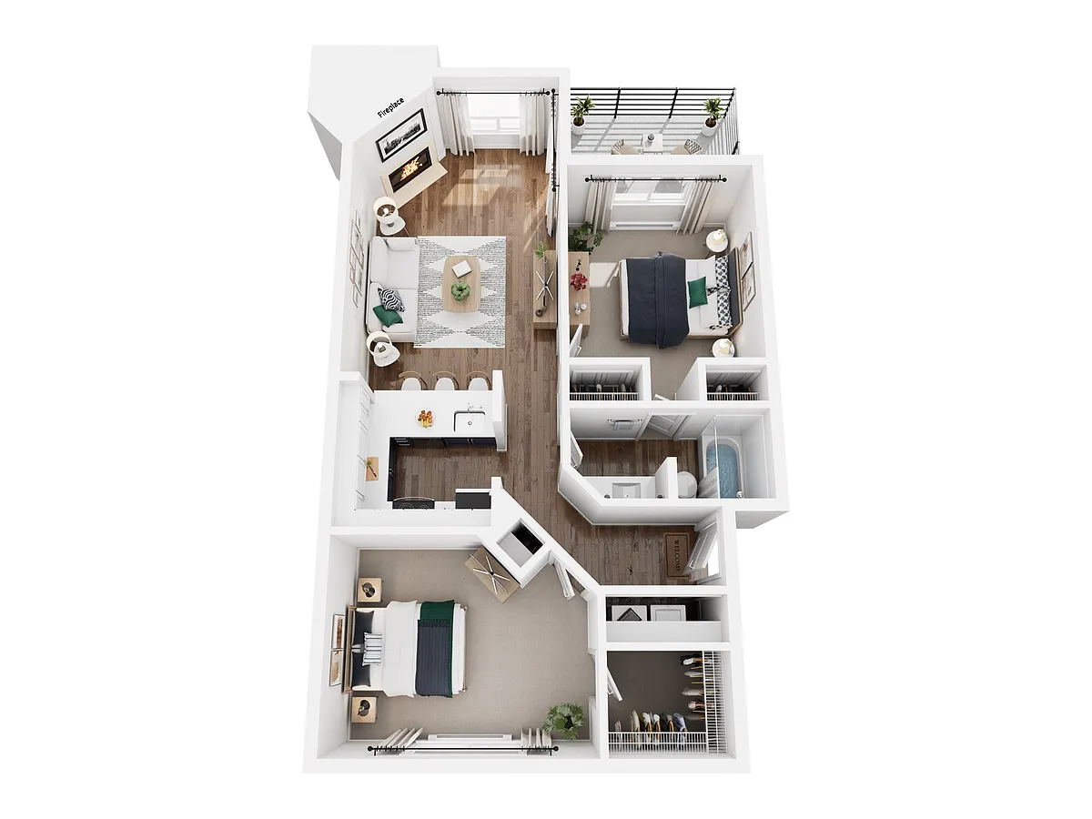 Floor plan Galer