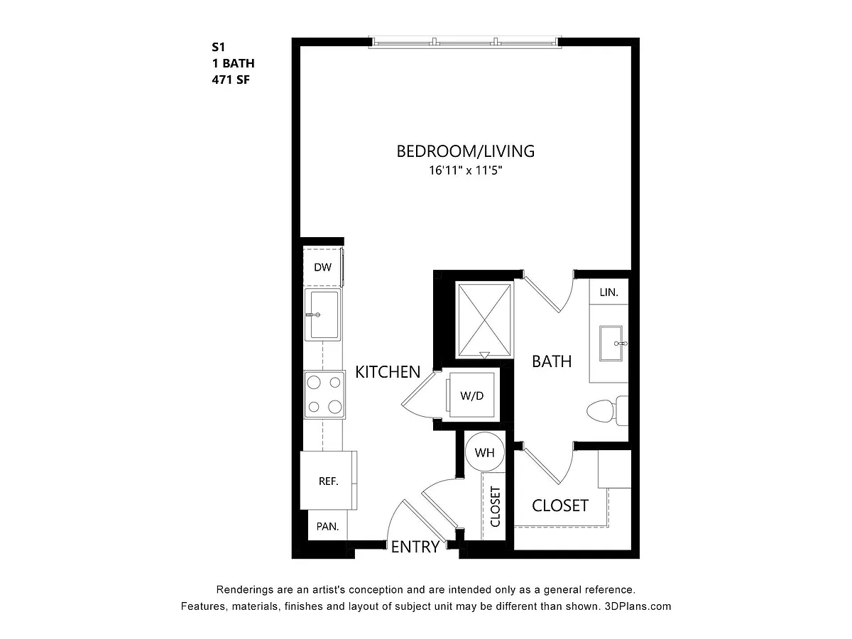 Floor plan S1
