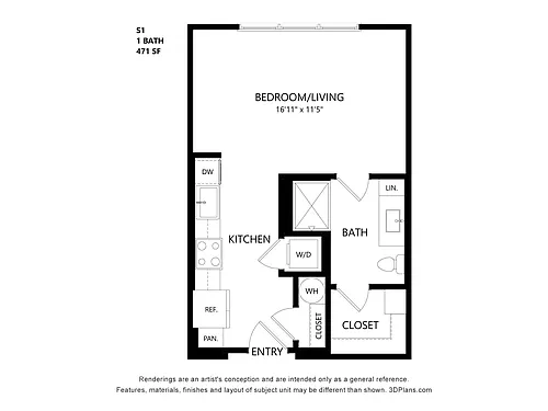 Floor plan S1