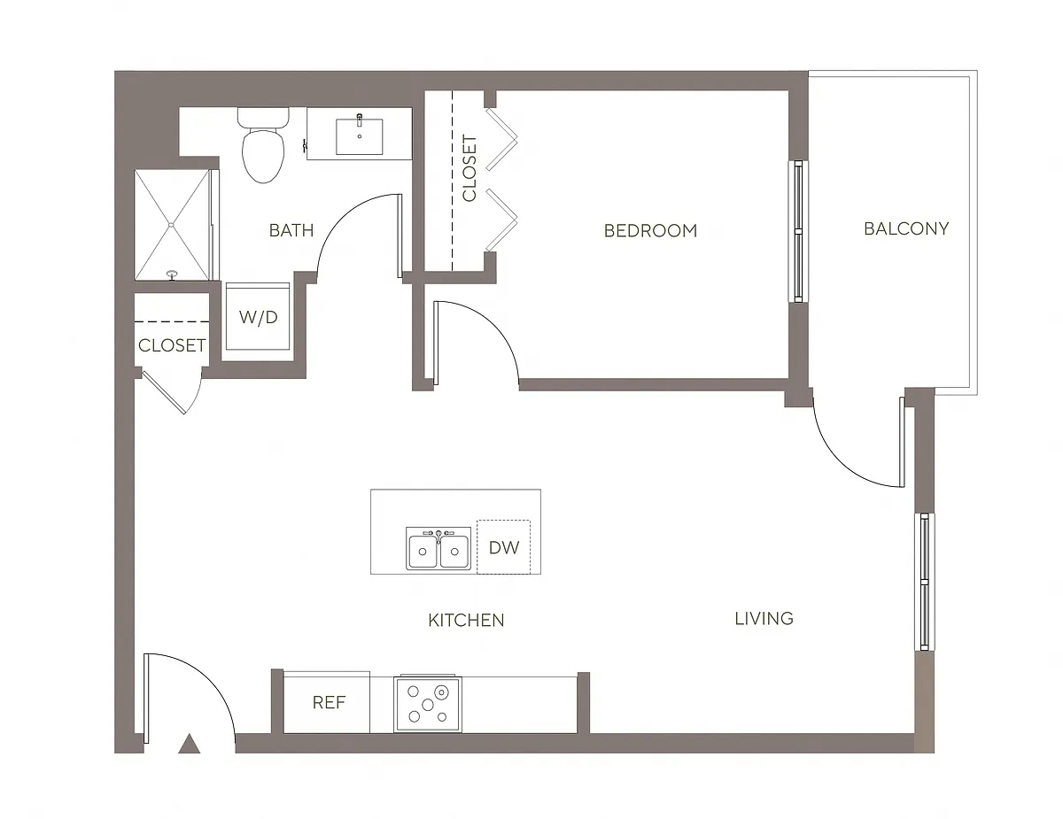 Floor plan A5 - Flats