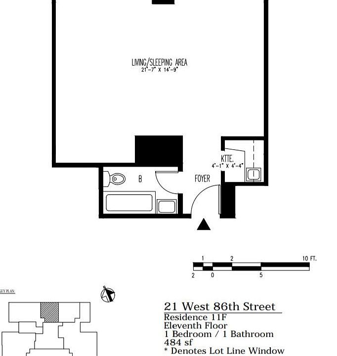 1st image of 21 W 86th St APT 11F