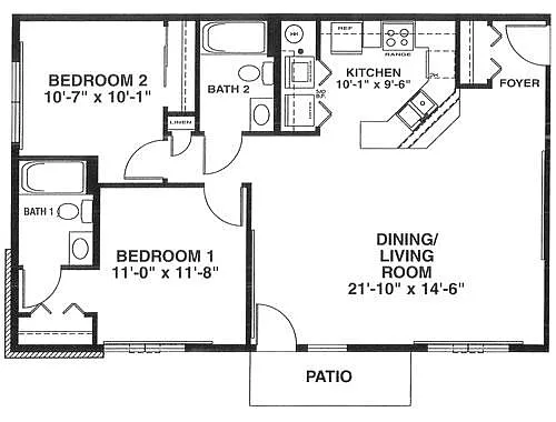 Floor plan Oxford