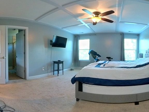 Master Room with walk in closet and master bath