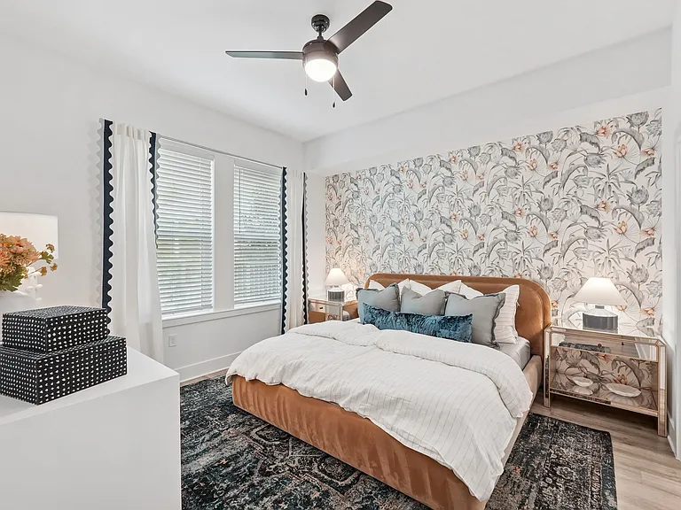 Bedroom with Window, Walk-in Closet, and Bathroom Access