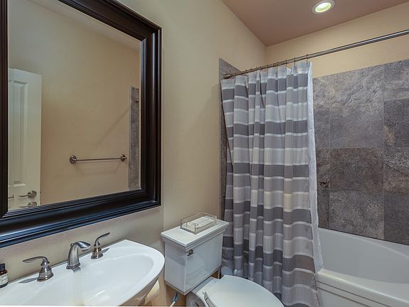 Downstairs attached full bath
