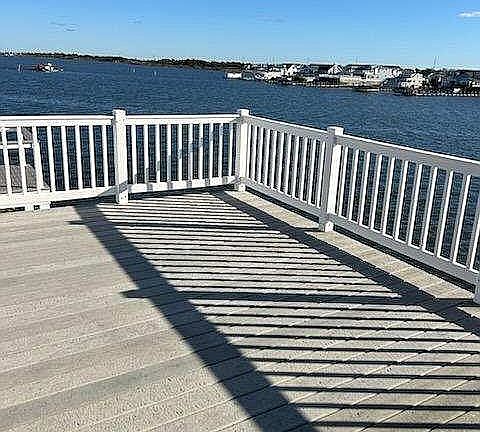 Deck facing bay