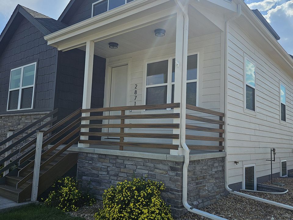 Front entry and porch