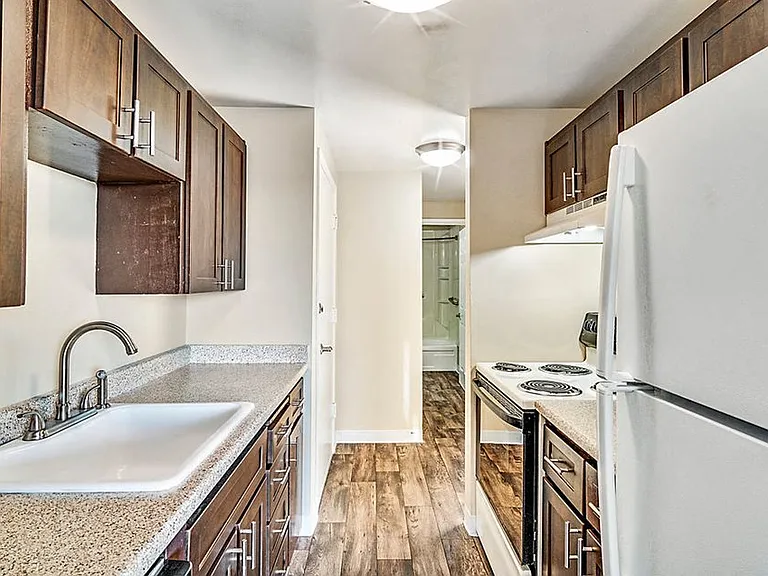 Beacon View Apartments Kitchen Sink and Counter