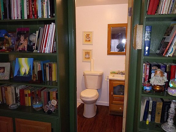 Half Bath off Den