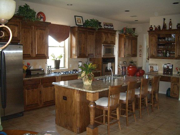 Kitchen:  Walnut/Stainless Steel