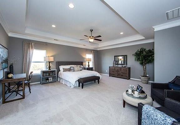 Owner's Suite. Buffington Model Home- Options and selections may vary