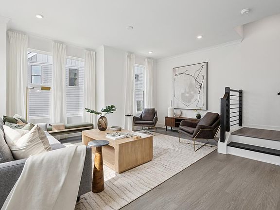 Spacious great room filled with natural light