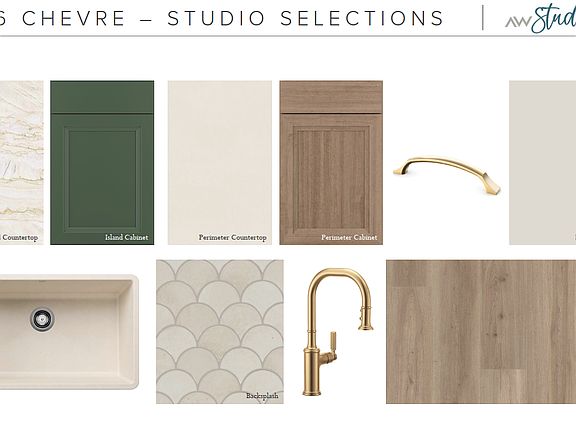 Kitchen design studio selections