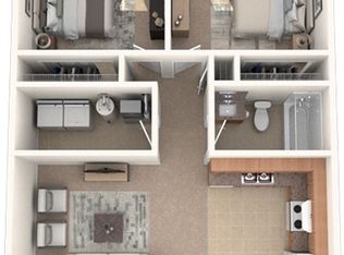 Brand new construction 2 and 1 bedroom garden style apartments, Moscow Mills, MO 63362