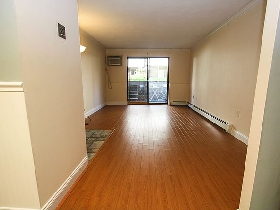 View from kitchen to living room