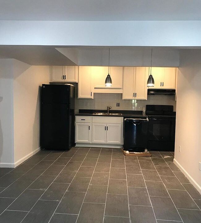 Kitchen with ample cabinet space.