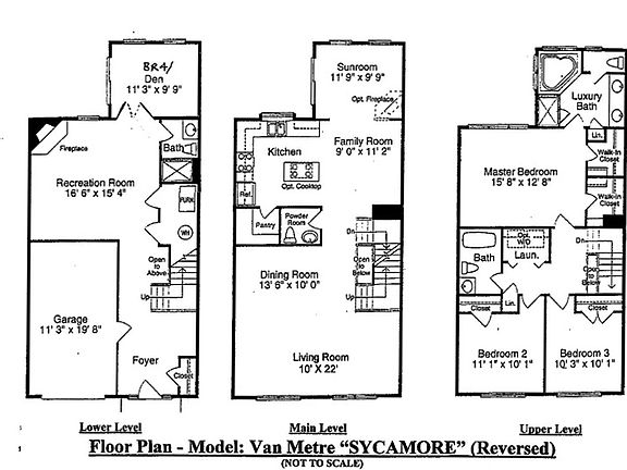 Floor Plan (Reversed)
